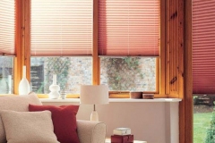 Wooden-Conservatory-pleated-conservatory-blinds